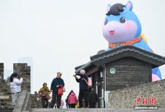 南京：正月十六爬城頭 民眾登高“踏太平”“走百病”